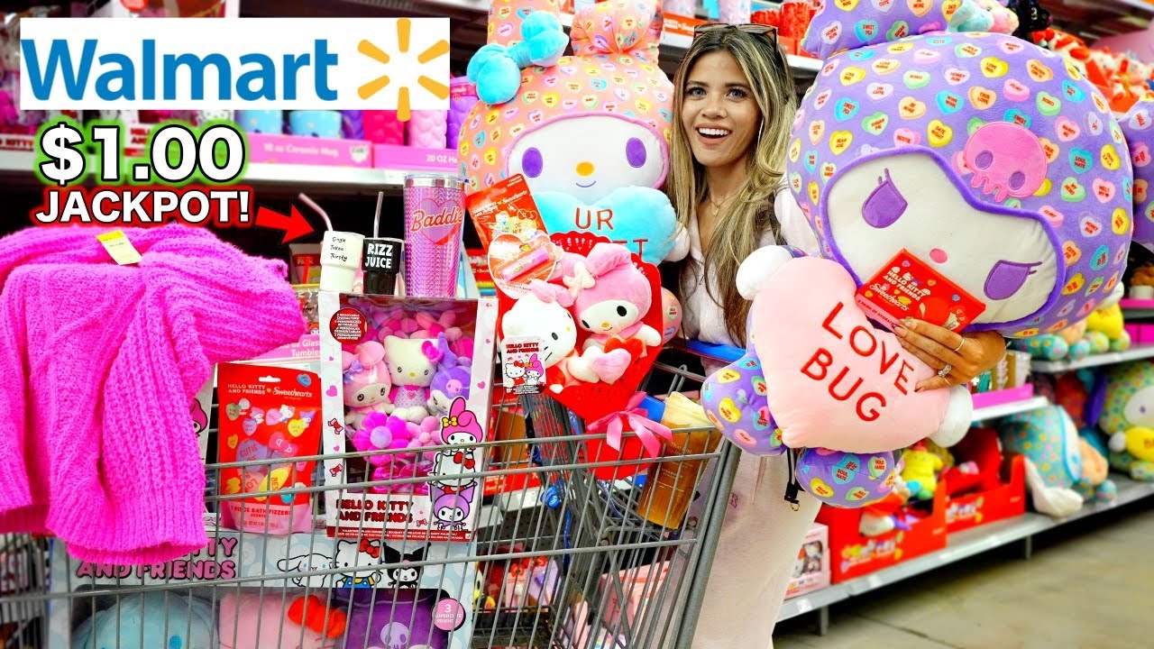 Walmart Dollar Haul! NEW $1 Finds + Valentine’s Day Must-Haves 2026