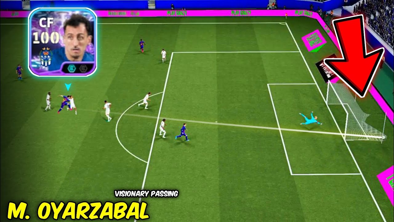 Free M. Oyarzabal Card Is Slow ... Visionary pass + Finishing? 😳 Review | eFootball