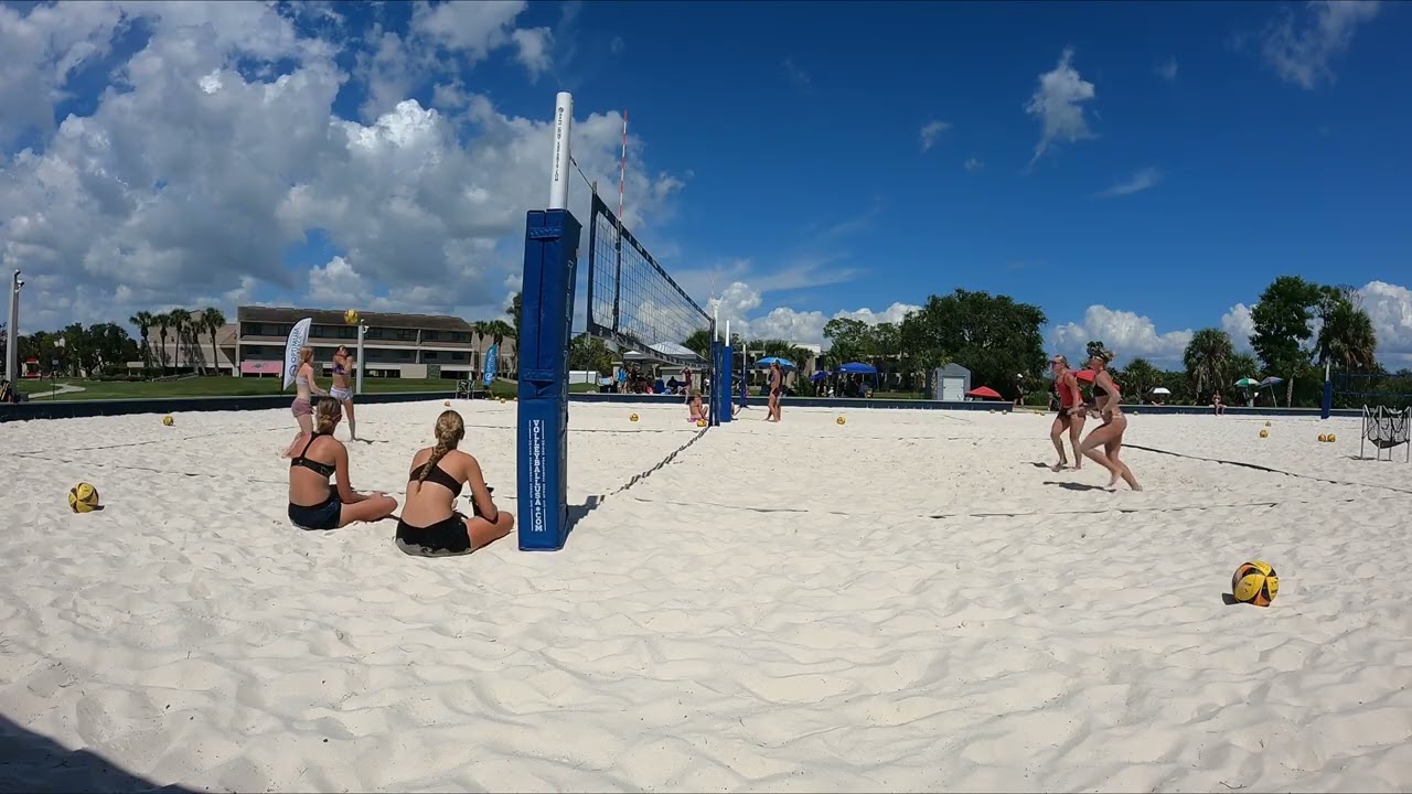 2025 Fall College Coaches Clinic & Queen of the Beach - 18U - Round 2 Pool 1 Match 2