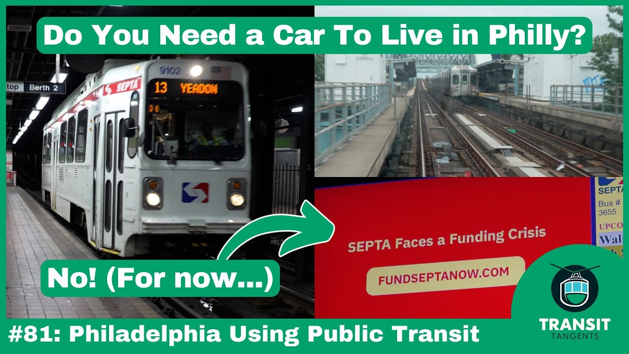 Philadelphia Using ONLY Public Transit