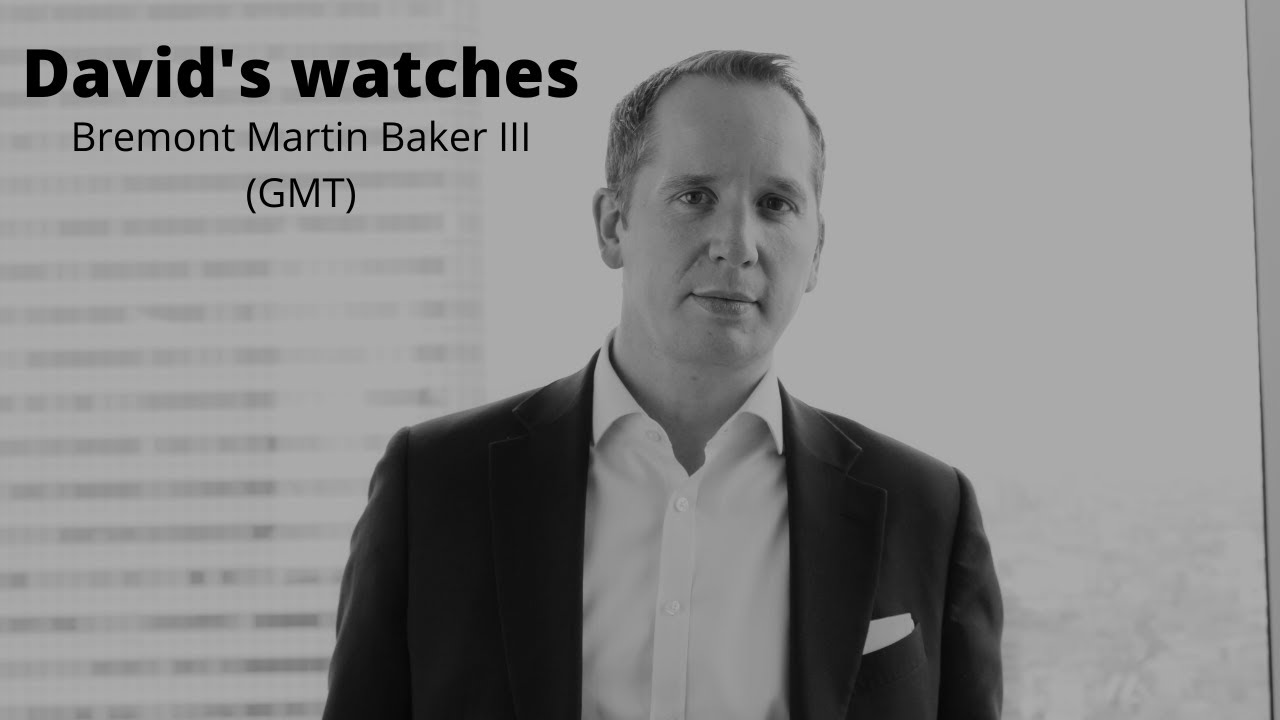 David's watches: Bremont Martin Baker III (GMT)