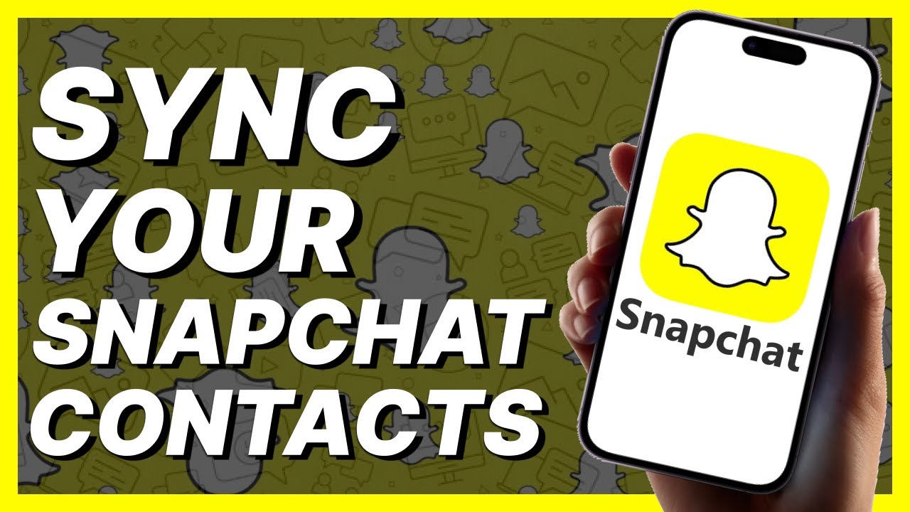 How To Sync Your Snapchat Contacts (2024)