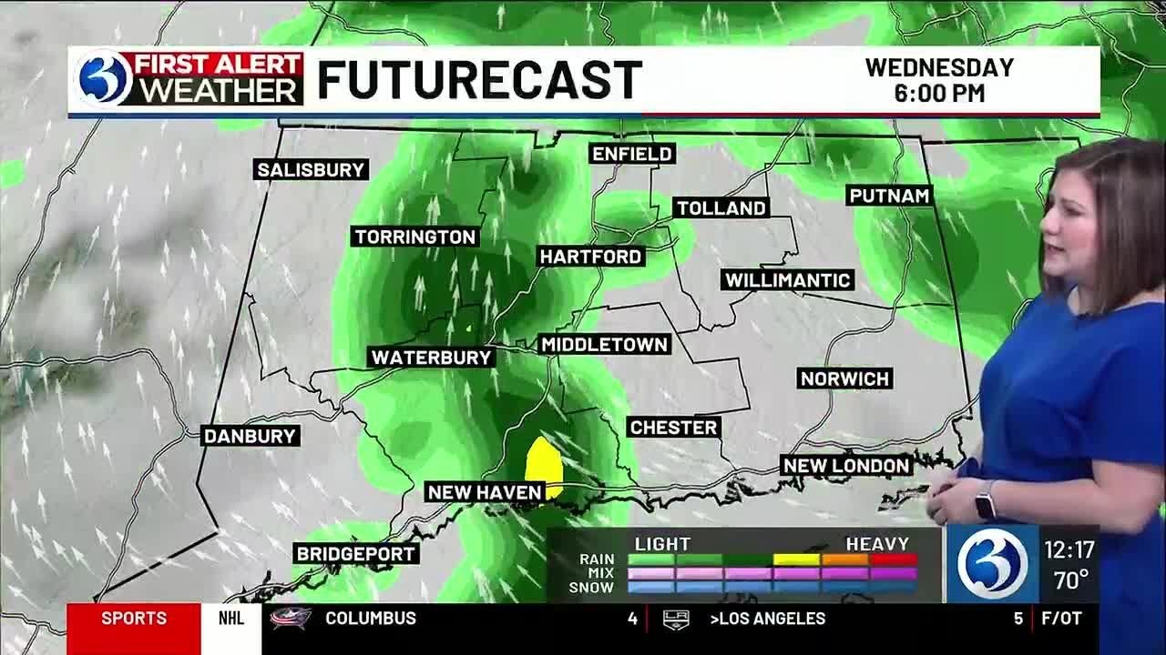 FORECAST: Record warmth to be followed by showers & cooler air