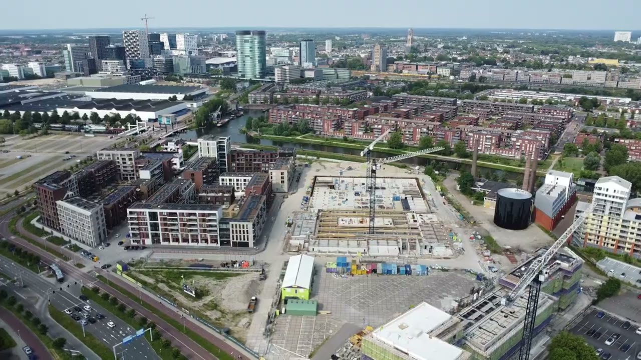 Nieuwe Defensie Utrecht - Drone video  - Juni 2024