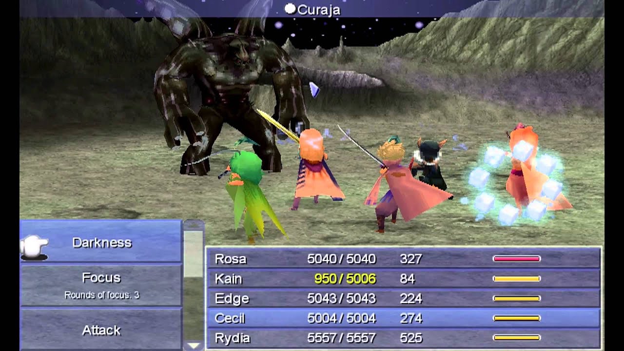 Final Fantasy IV [iOS/PC vers.] - Proto Babil with lvl.66 Party