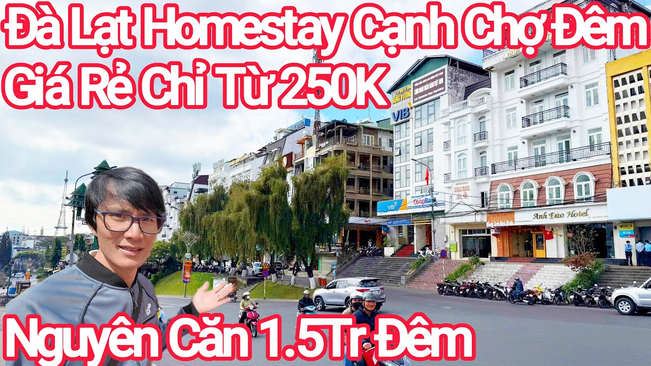 Đà Lạt Homestay Ngay Chơ Đêm Sạch Đẹp Giá Rẻ, Sáng Sương Mù