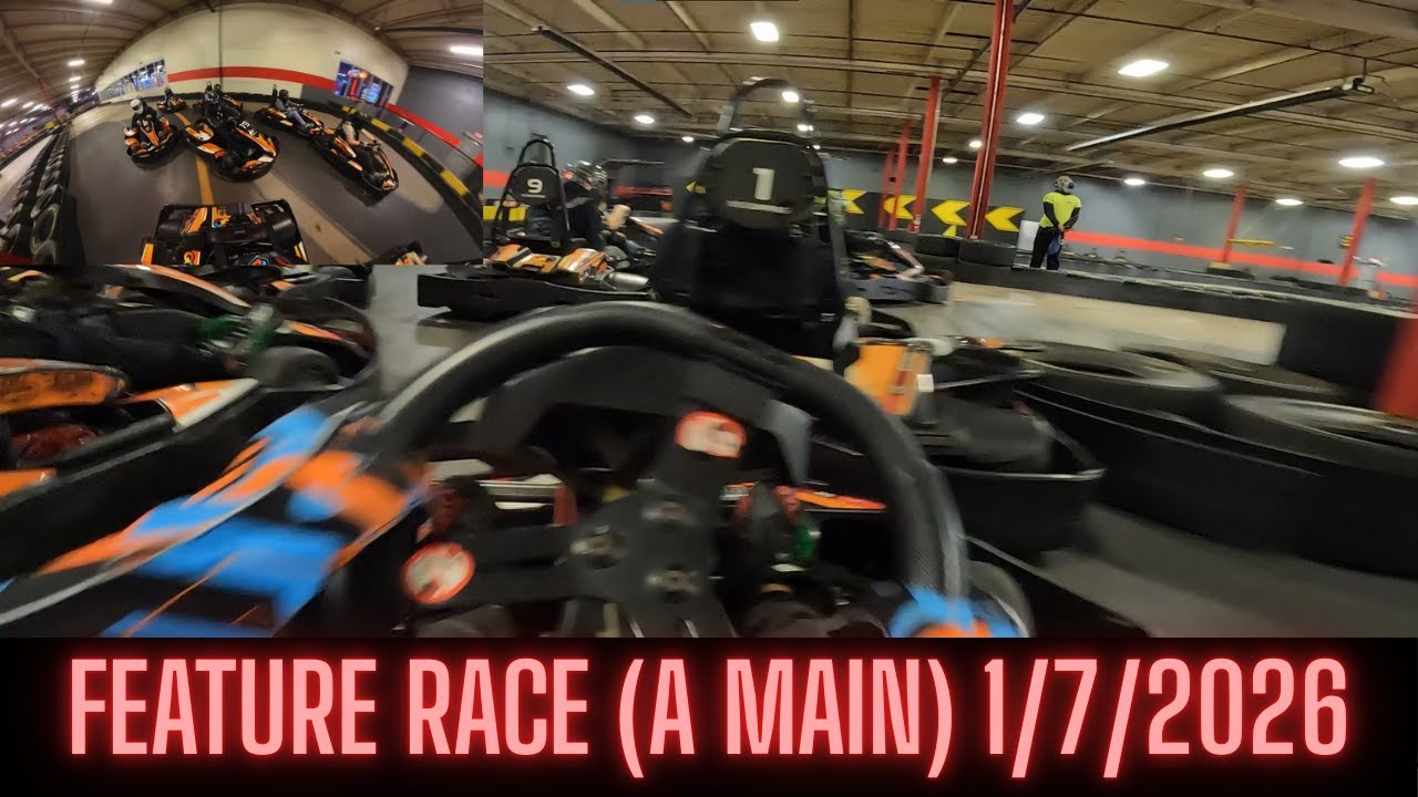 On Track Karting | Wednesday Adult League Race (A MAIN) 1/7/2026