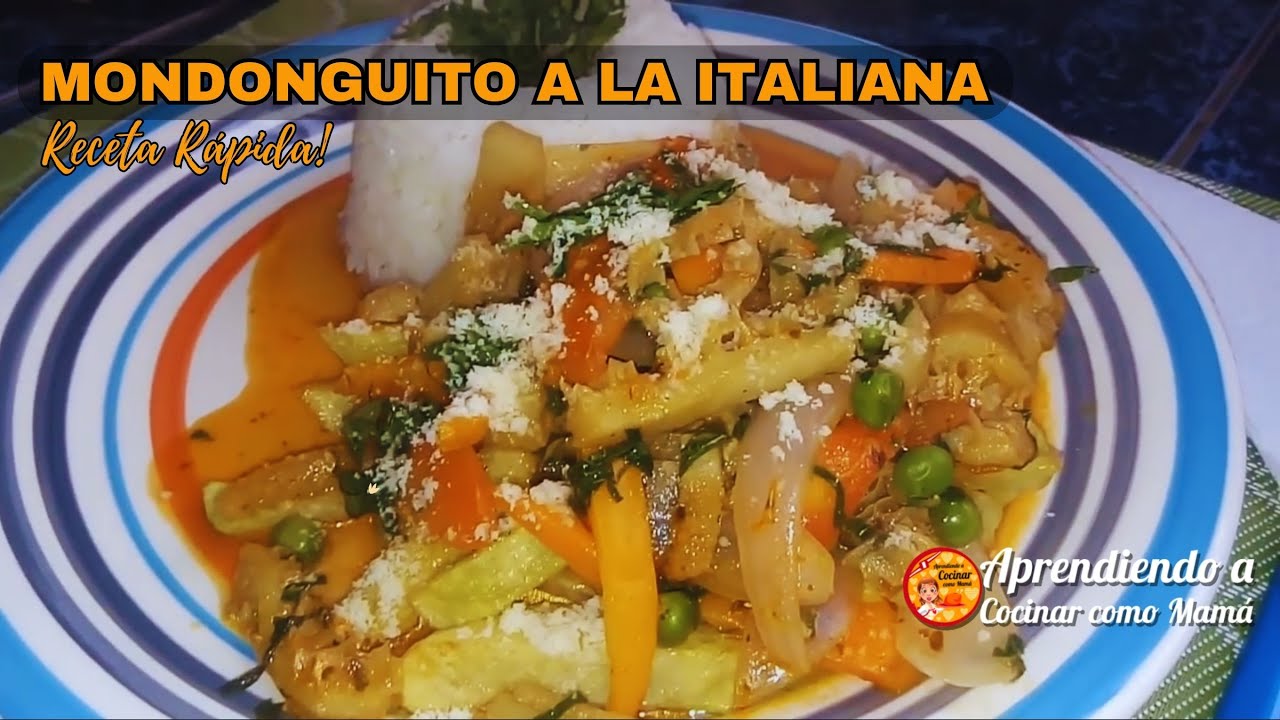 Sorprende a tu familia con esta deliciosa receta: MONDONGUITO A LA ITALIANA al estilo tradicional