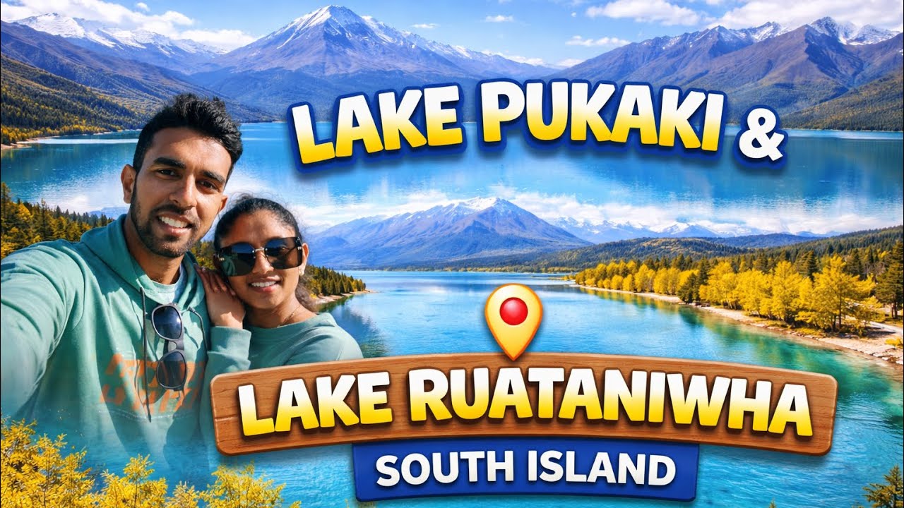South Island Day 01, Christchurch to Twizzel, Lake Pukaki