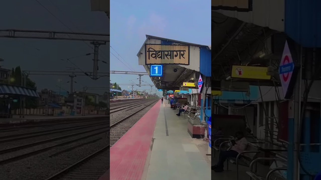 Vidyasagar station ka video hai @viralvideo