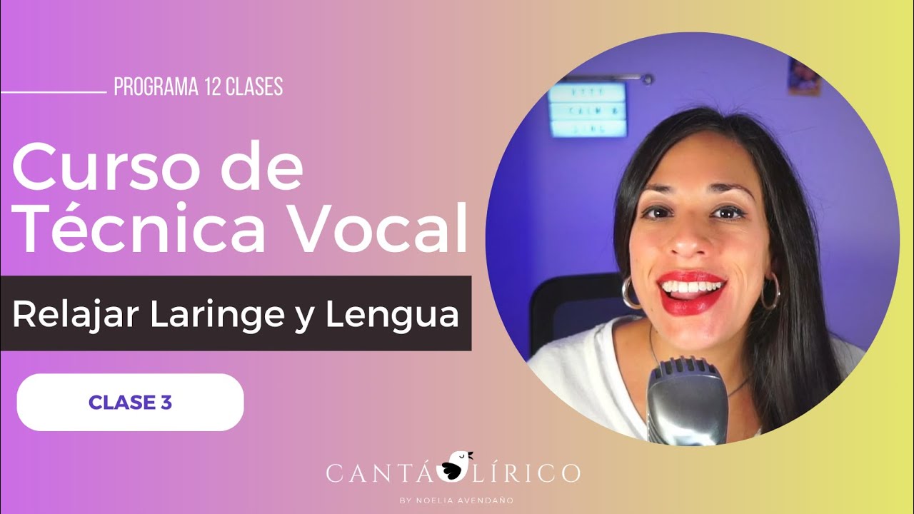 Relajar laringe y lengua para cantar sin tensión 🎙️ Clase 3
