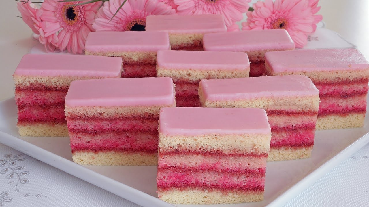 Punčové rezy. Juicy sponge cake with a delicate scent of exotic spices. /LiViera dessert/