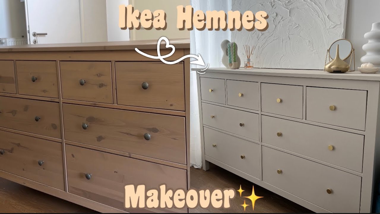 Ikea Hemnes Kommoden Makeover ✨