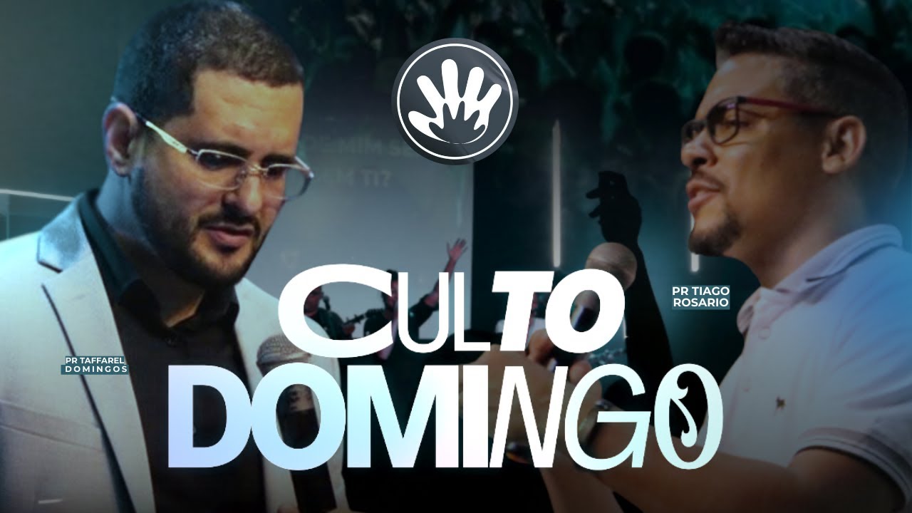 CULTO DOMINGO | PR TAFFAREL DOMINGOS  | PR TIAGO ROSARIO | CEM MUSIC
