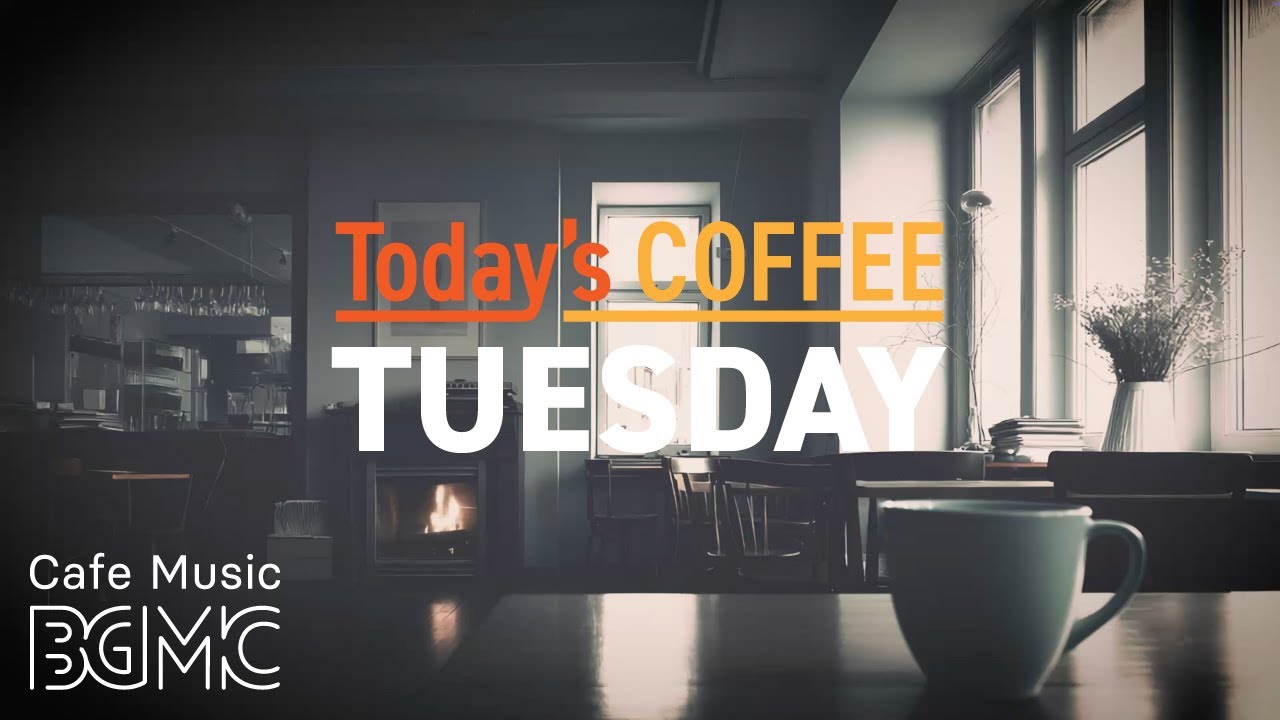 TUESDAY COFFEE: Snowy Street Cafe Music for Work & Relax ☕️