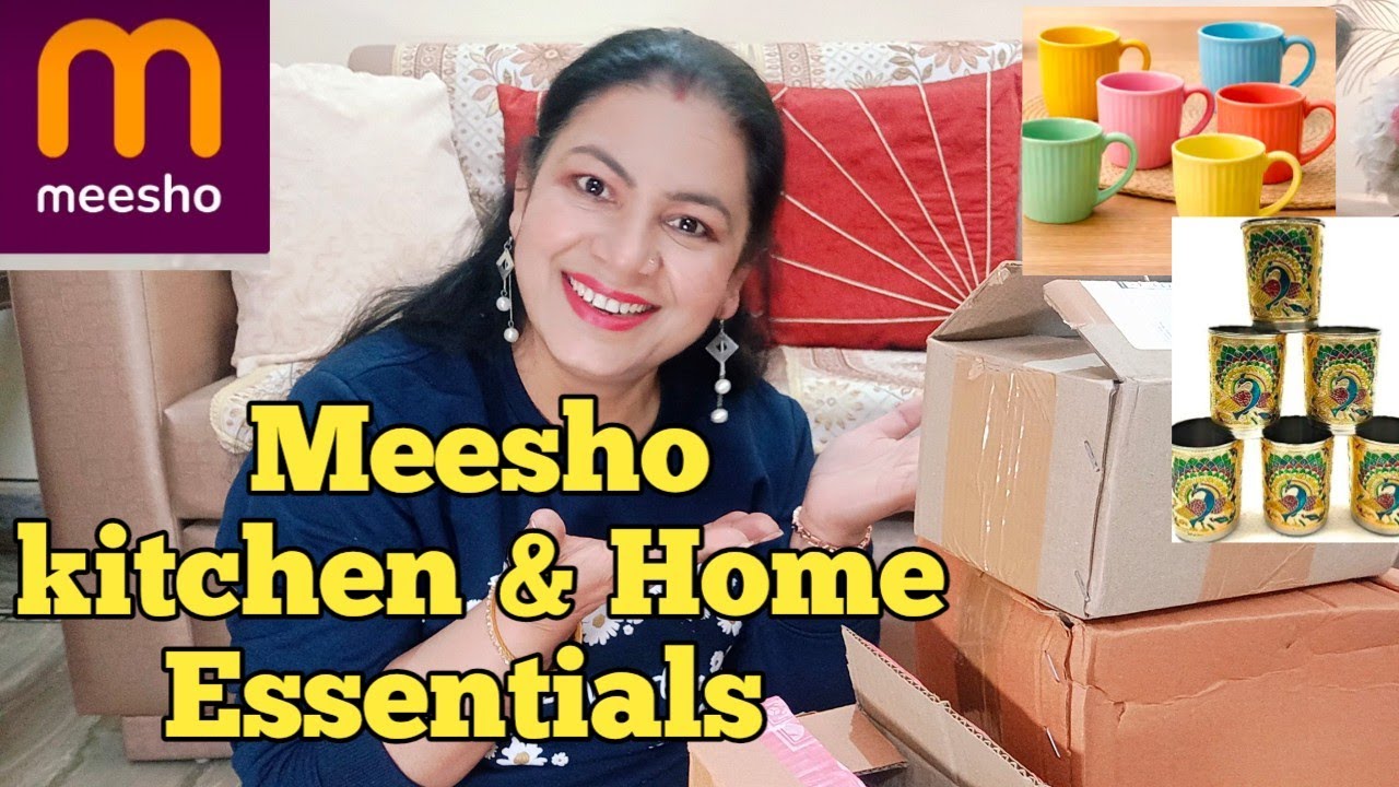 *9+*Meesho kitchen Essentials Items 💕 Home Essentials & Kichen Items 💕 Be Simple Anu 