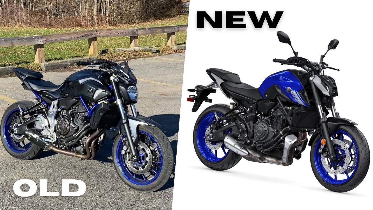 2021 Yamaha MT07 (5 Big Changes !!!)
