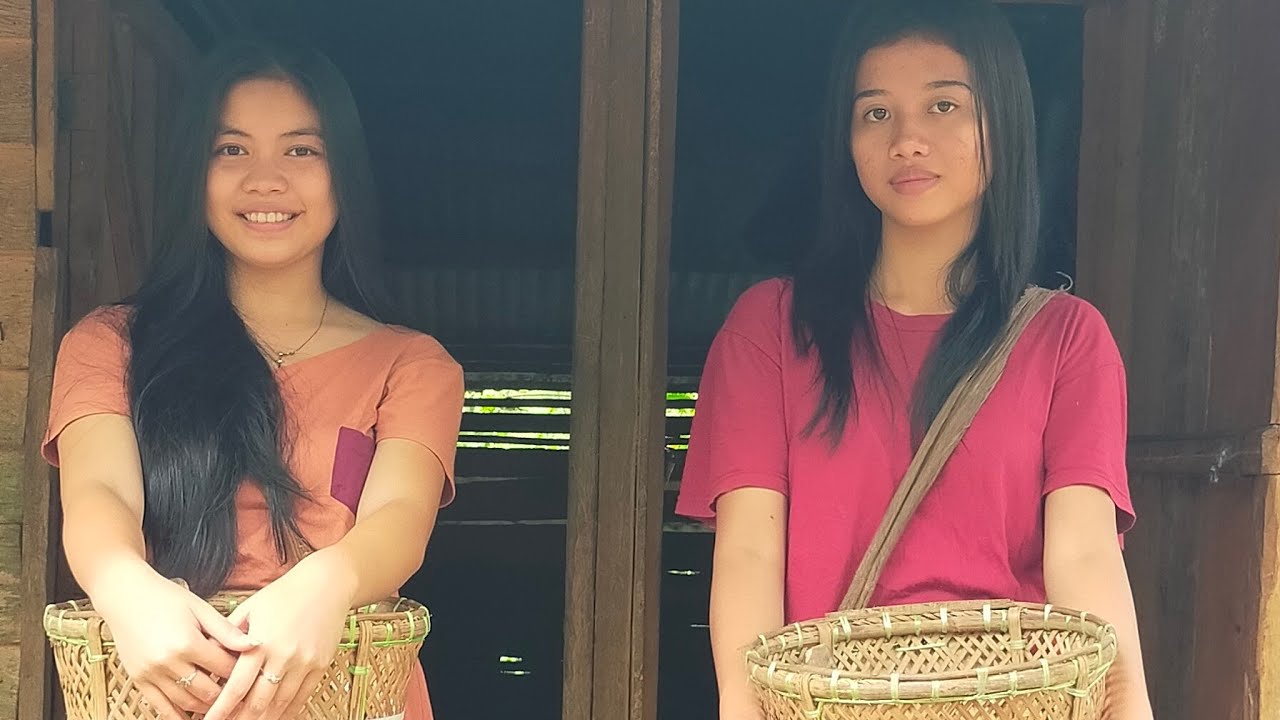 Gadis Dayak || Masak Jamur & Petai Buat Ngiler di Pondok Kebun