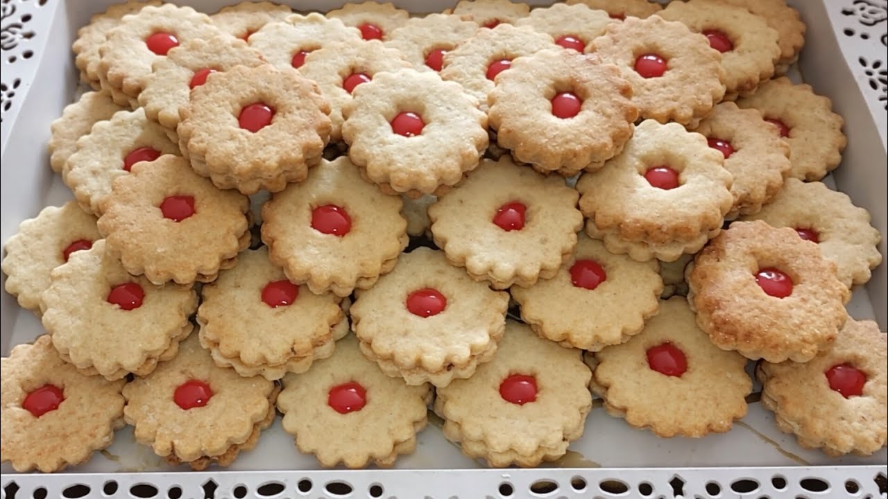  حلوى سهلة واقتصادية بالمربى تذوب في الفم  شكل رائع و طعم لا يقاوم