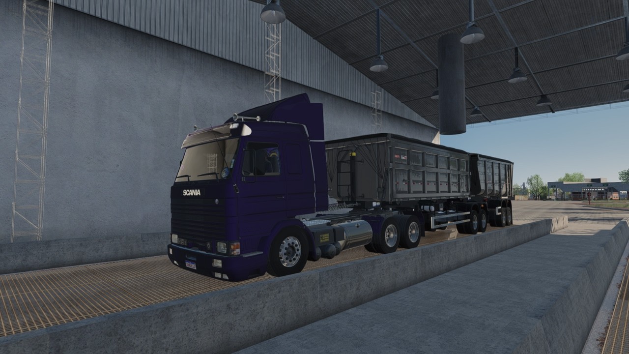 Scania Frontal + Caçamba Manos