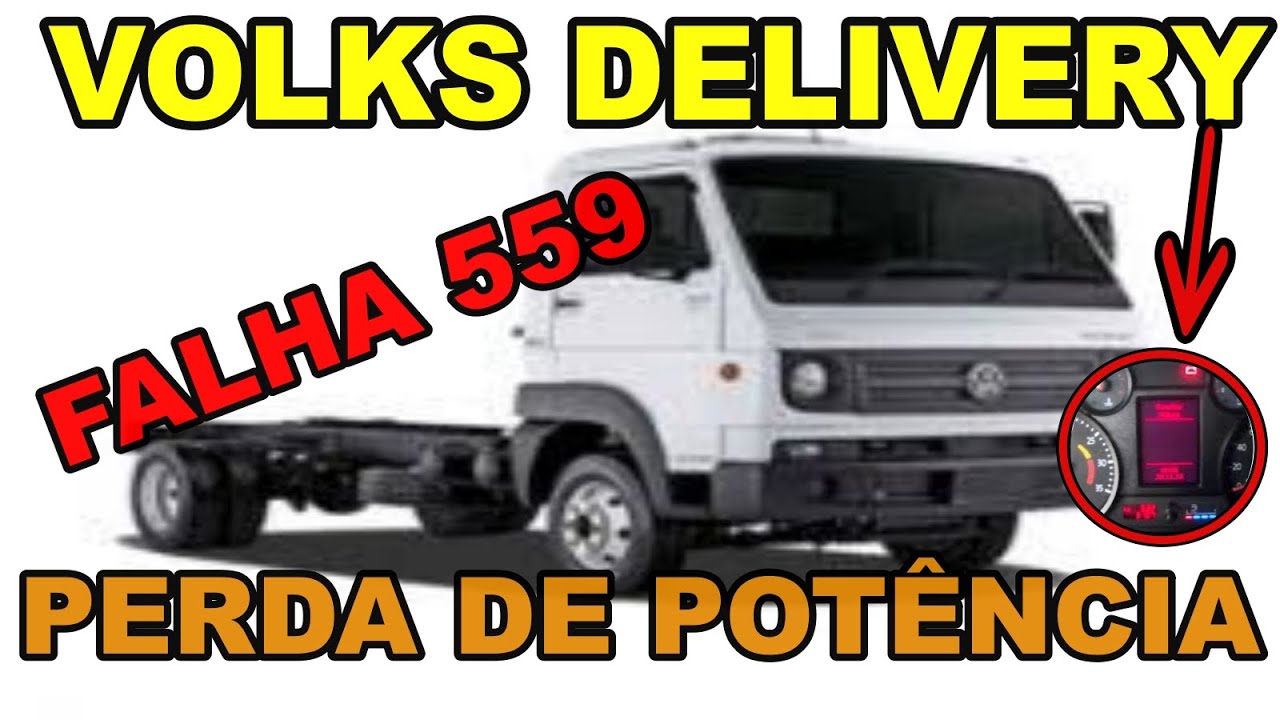 VOLKSWAGEN DELIVERY 10.160 COM PERDA DE POTÊNCIA, COD. DE FALHA 559. VEJA A CAUSA! #DICASAUTOMOTIVAS