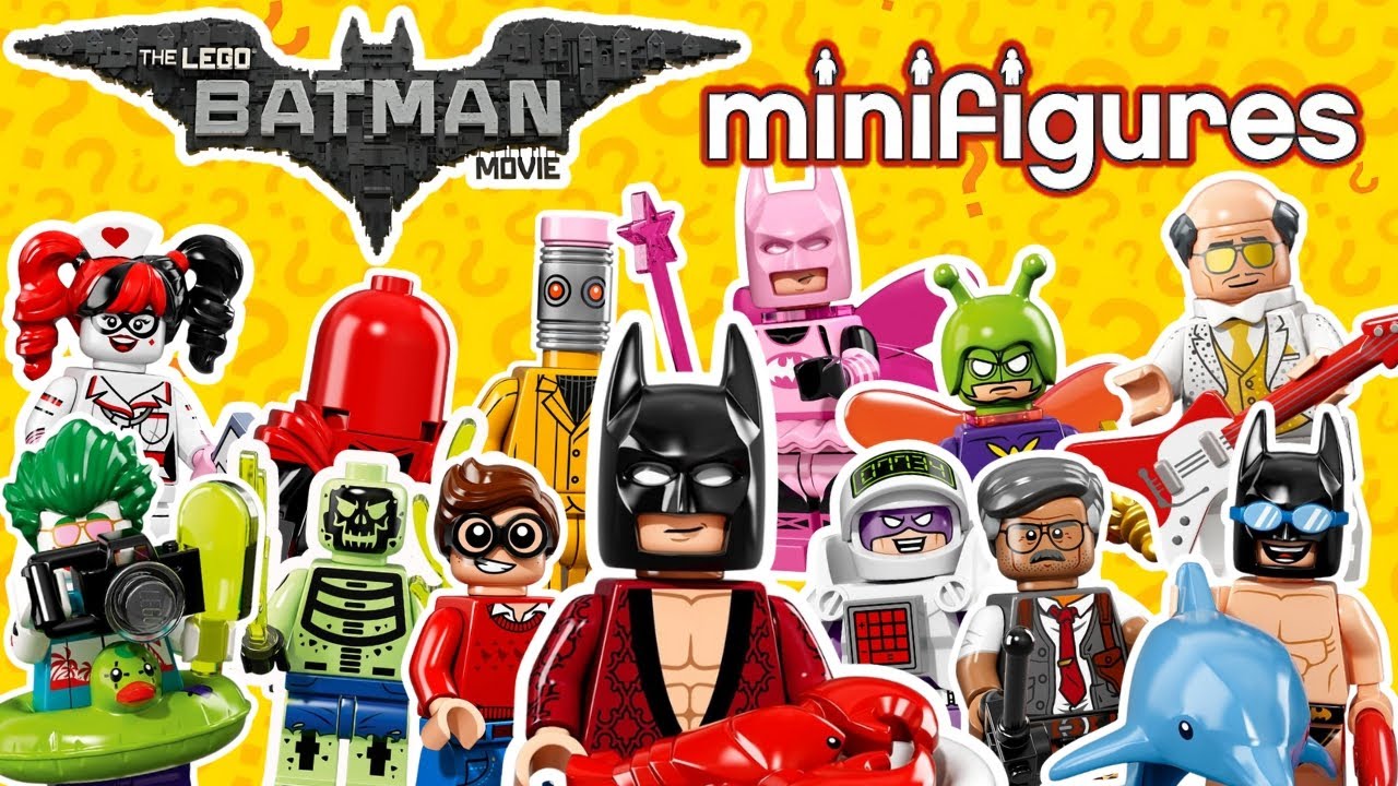 RANKING EVERY LEGO Batman Movie Collectible Minifigure