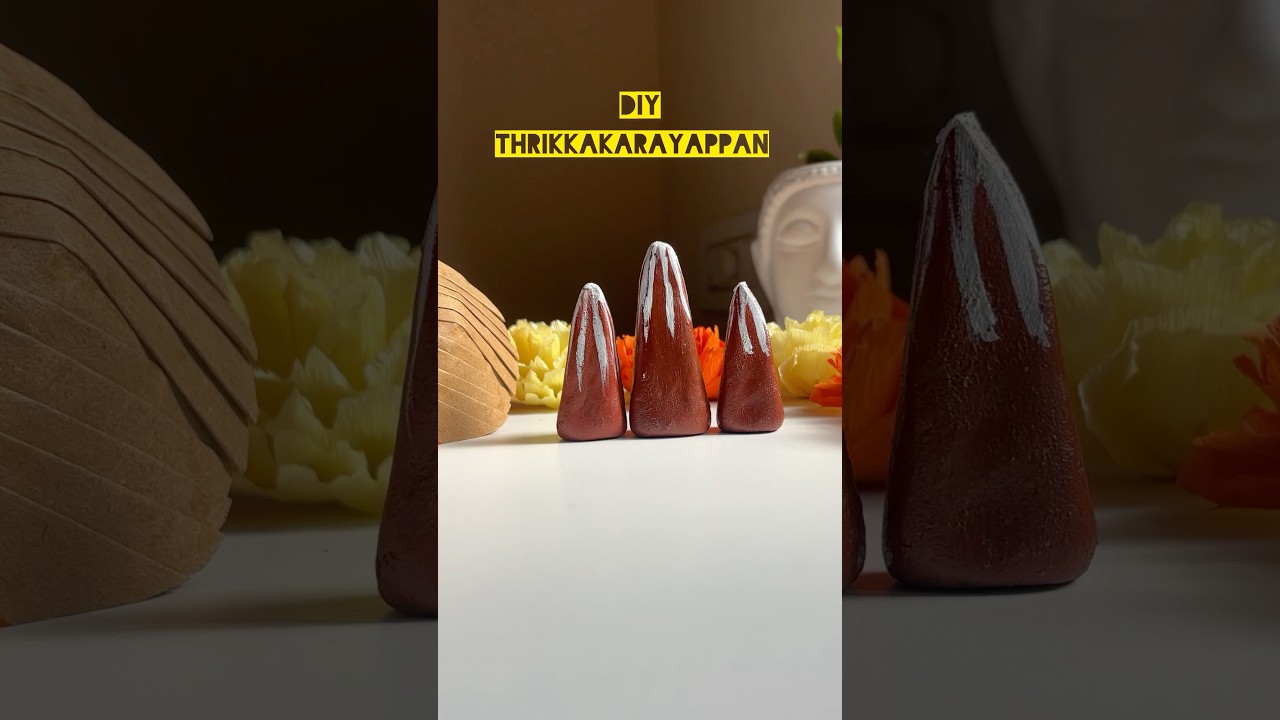 Onam craft series part 10| DIY Thrikkakarappan |#shorts