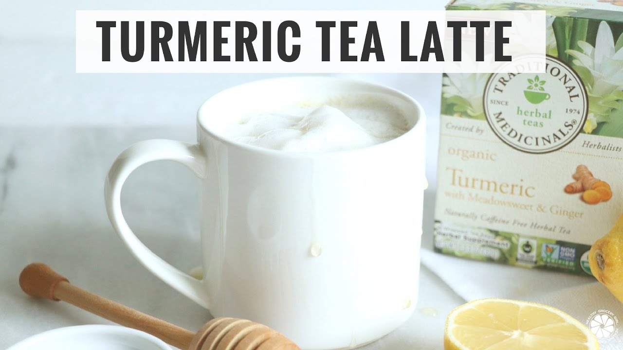 Turmeric Tea Latte Recipe + Favorite Plant-Based Foods! Healthy Grocery Girl