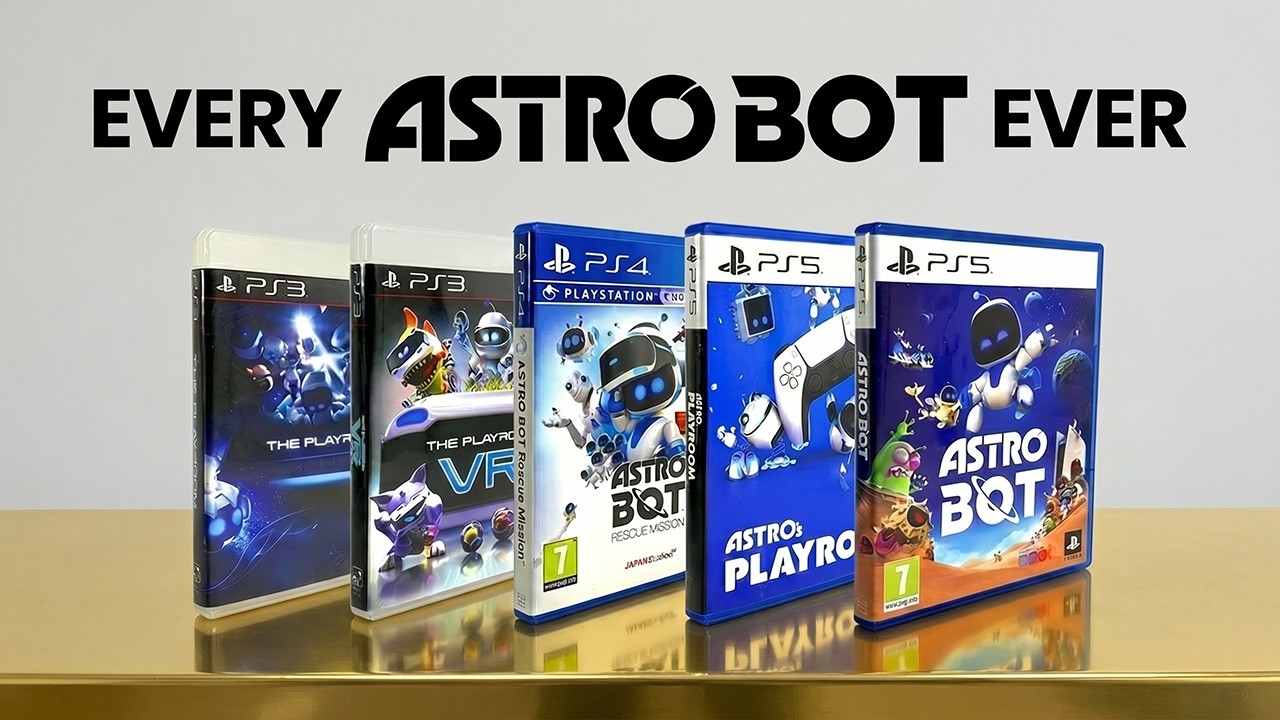 Unboxing Every Astro Bot Game Ever (2013-2026)