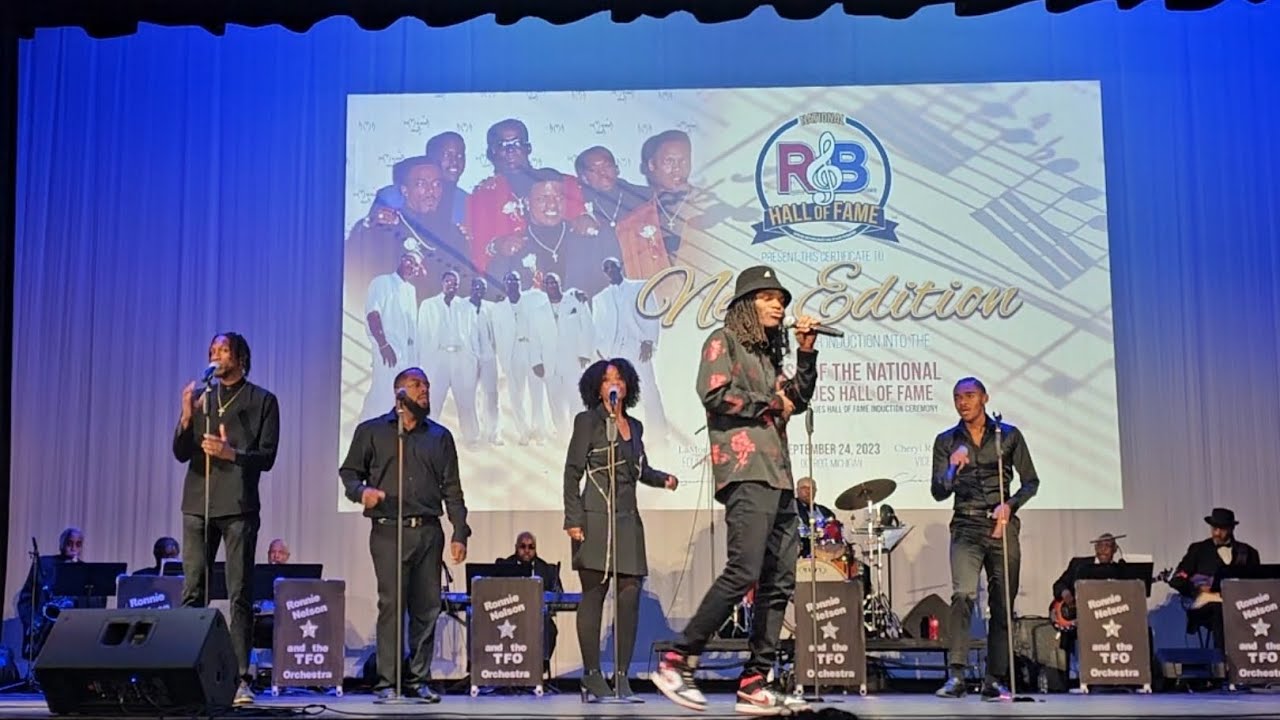 New Edition Induction into the 2023 R&B Hall of Fame with Tribute Performance by Fab 5