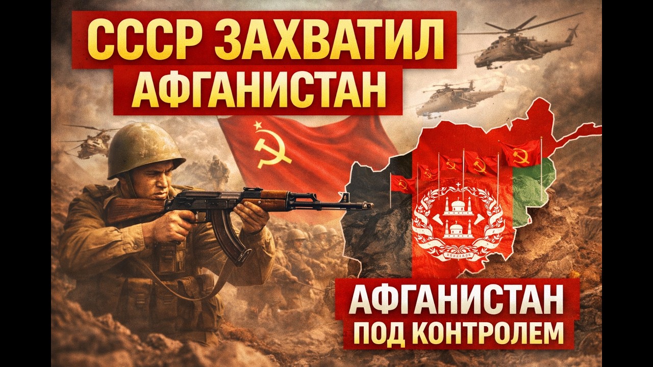 СССР ЗАХВАТИЛ АФГАНИСТАН
