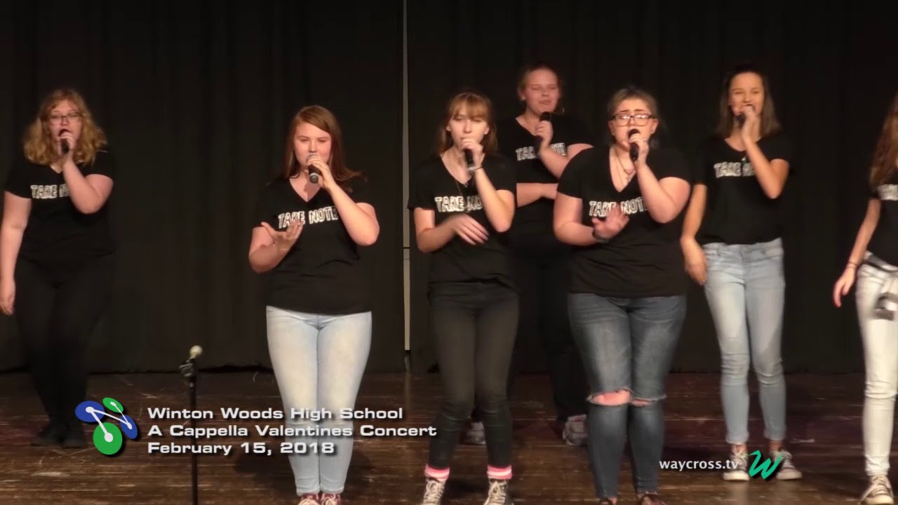 Winton Woods High School Valentine's A Cappella Concert: February 15, 2018