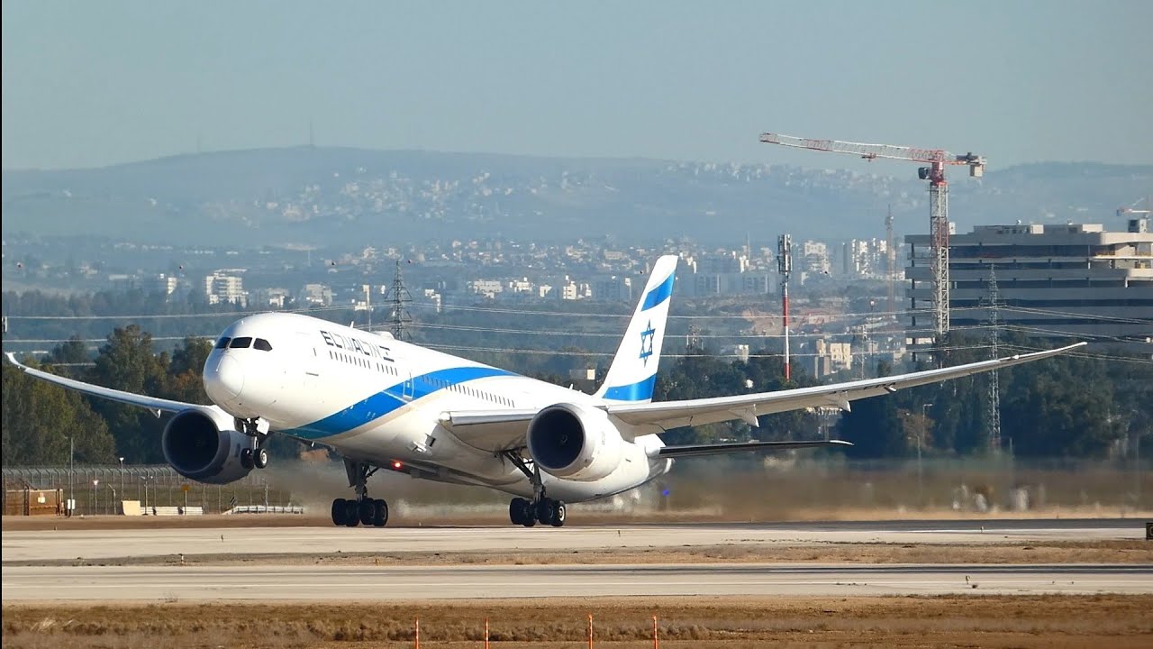 Plane spotting at Ben Gurion airport 15.1.26 