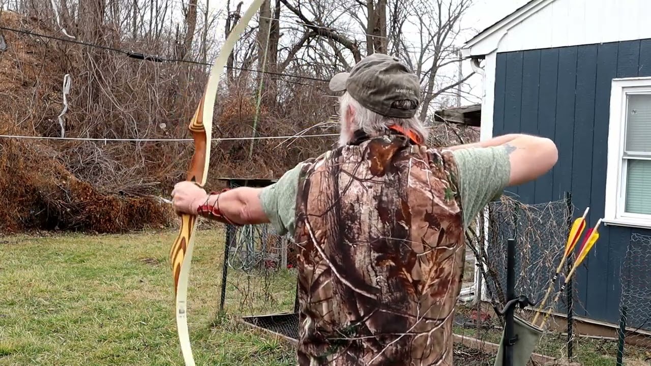 the way I draw a bow