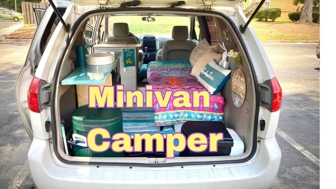 Amazing Minivan Camper Tour