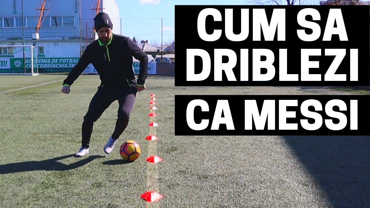 CUM SA DRIBLEZI CA MESSI | 4 EXERCITII | IMPROVED FOOTBALL