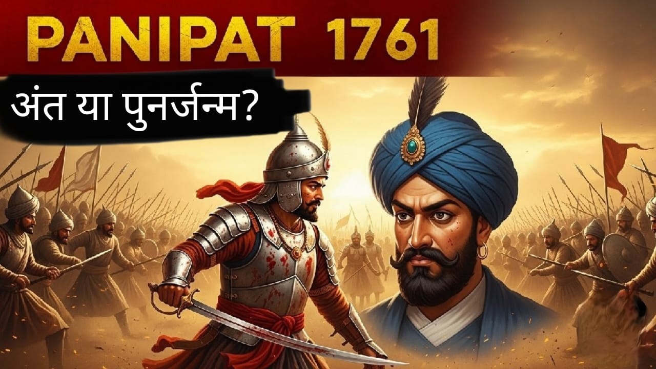 पानीपत का तीसरा युद्ध - विनाश या पुनर्जन्म #marathas #indianhistory #historyfacts #ai #bachutales 