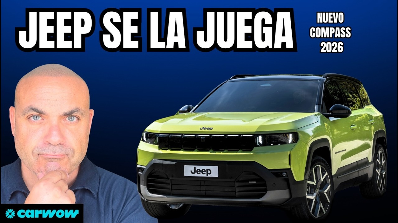 &iexcl;YA LO HE PROBADO! UN JEEP COMPASS ES LO M&Aacute;S AMBICIOSO DE JEEP EN EUROPA