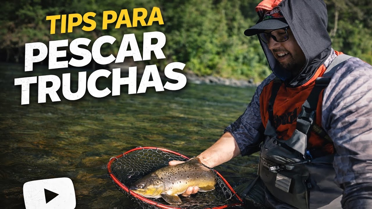 CÓMO PESCAR TRUCHAS? TIPS que Si FUNCIONAN 🔥🎣 // Pesca en Chile // Flandesman Av.
