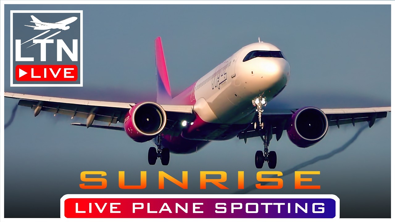 ✈️ LIVE LONDON LUTON AIRPORT PLANE SPOTTING
