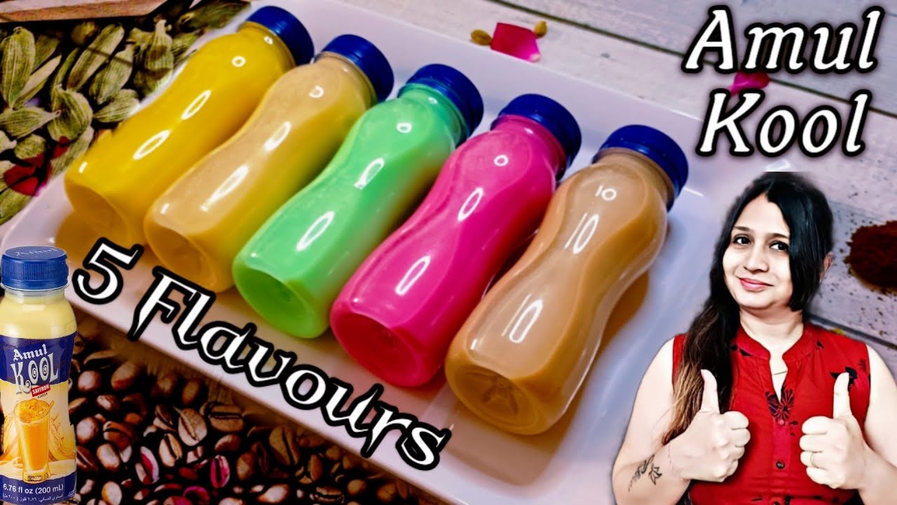Instant Flavoured Milk | बाजार के  unhealthy drink को करो बाय बाय और घर पे बनाओ हेल्दी मिल्क।