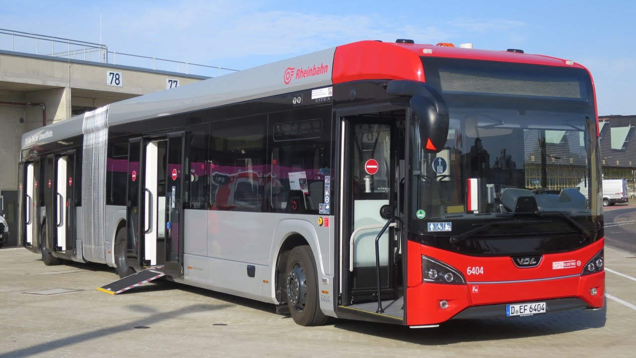 [Video] Bus VDL Citea LF-181 Electric | #6404 | Rheinbahn AG Düsseldorf