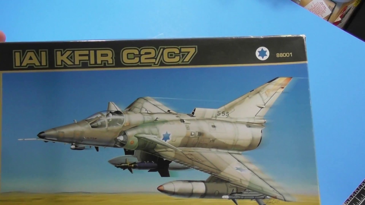 Sprue Review AMK 1/48 IAF C2 C7 Kfir