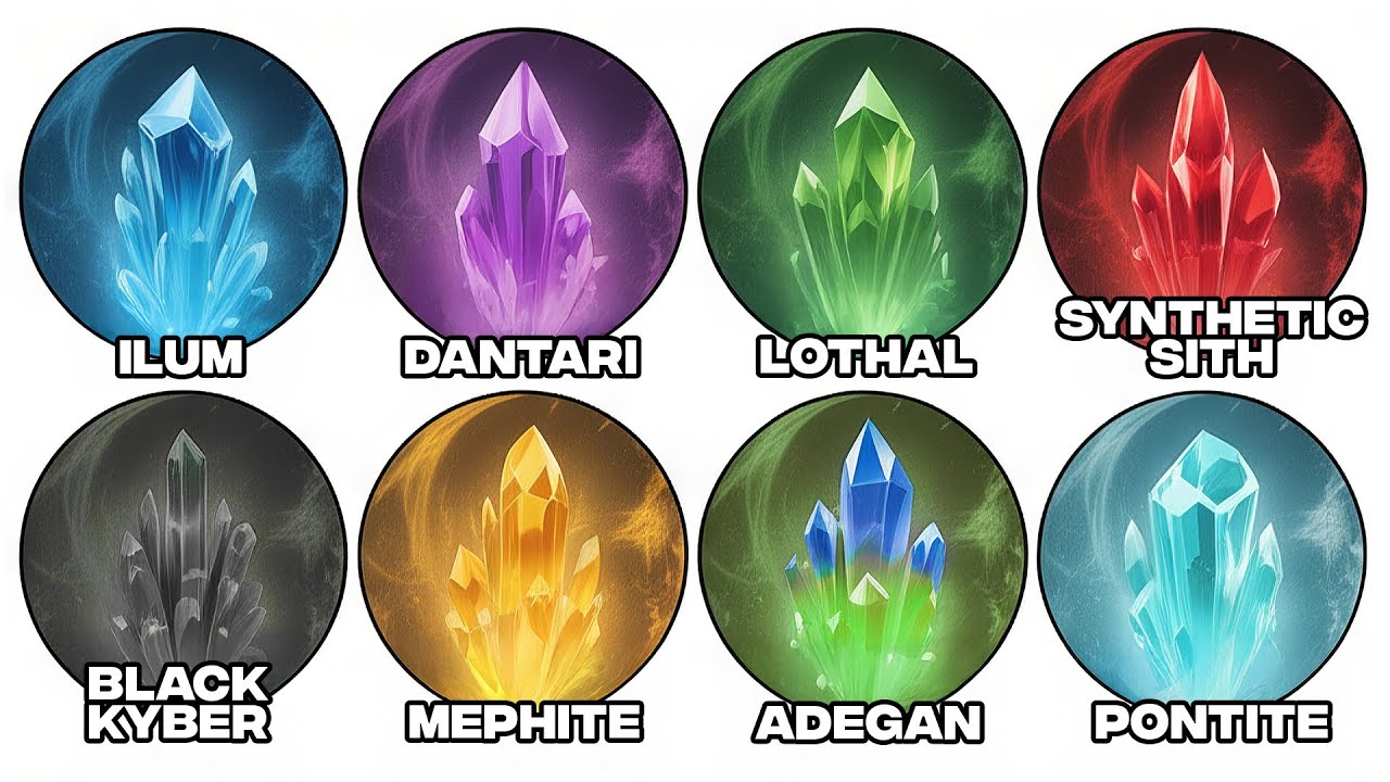 Every KYBER CRYSTAL Explained in 10 Minutes