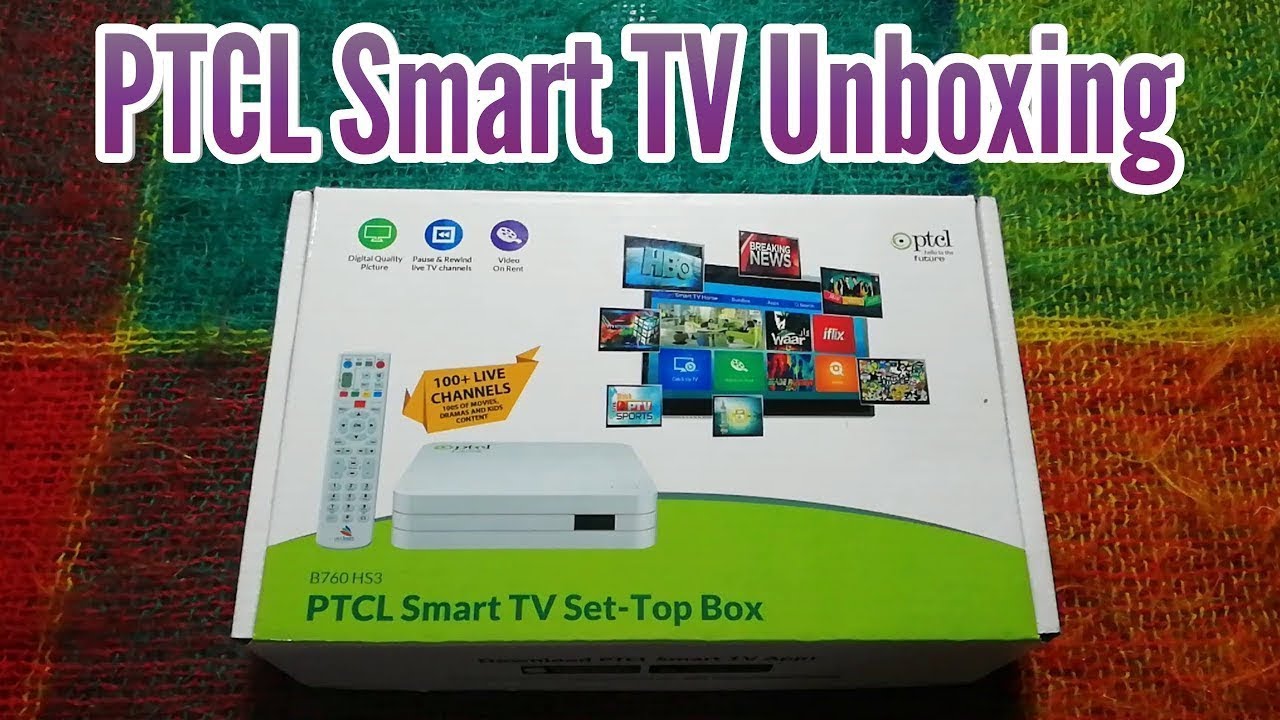 PTCL Smart TV Set-Top Box unboxing and testing