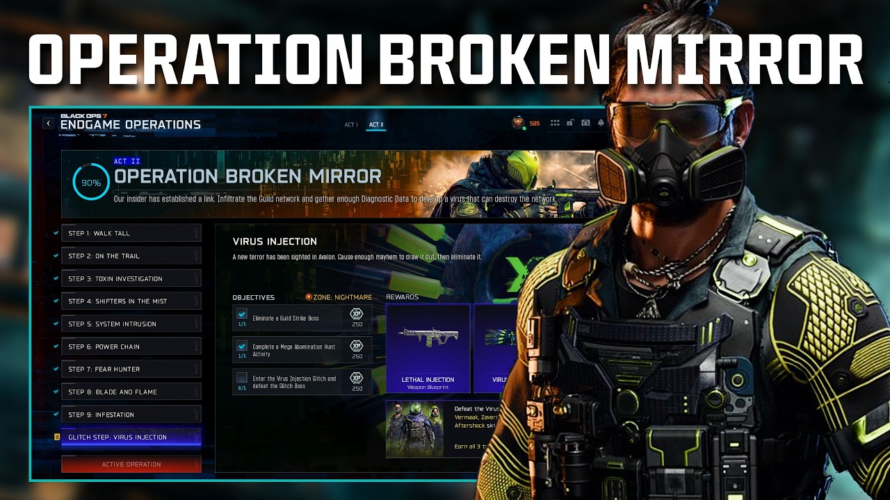 Complete Guide for Operation Broken Mirror in ENDGAME in Black Ops 7