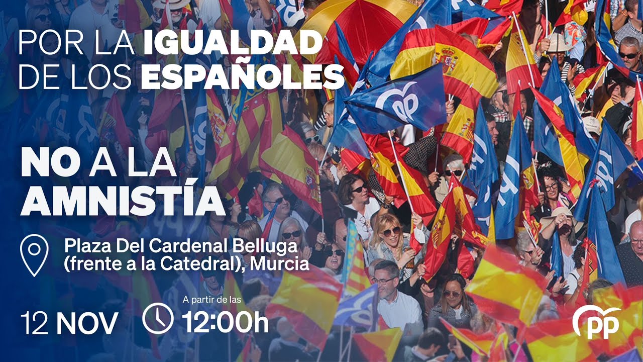 Intervención Presidente Fernando López Miras | Por la Igualdad de los Españoles #noalaamnistia