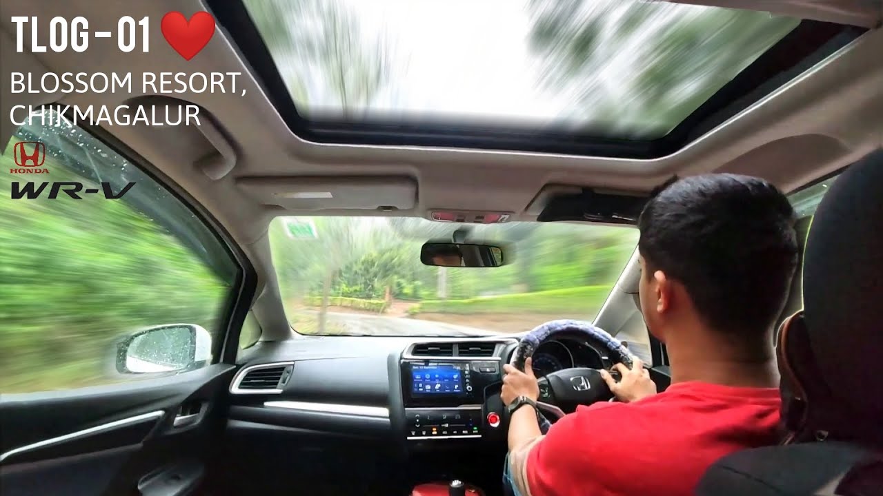 Chikmagalur Trip - Blossom Resort - Honda WRV- TravelTECH