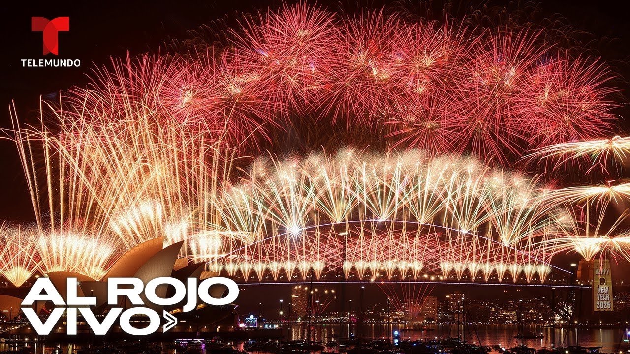 Australia da la bienvenida al 2026 con un espectáculo de fuegos artificiales | Al Rojo Vivo