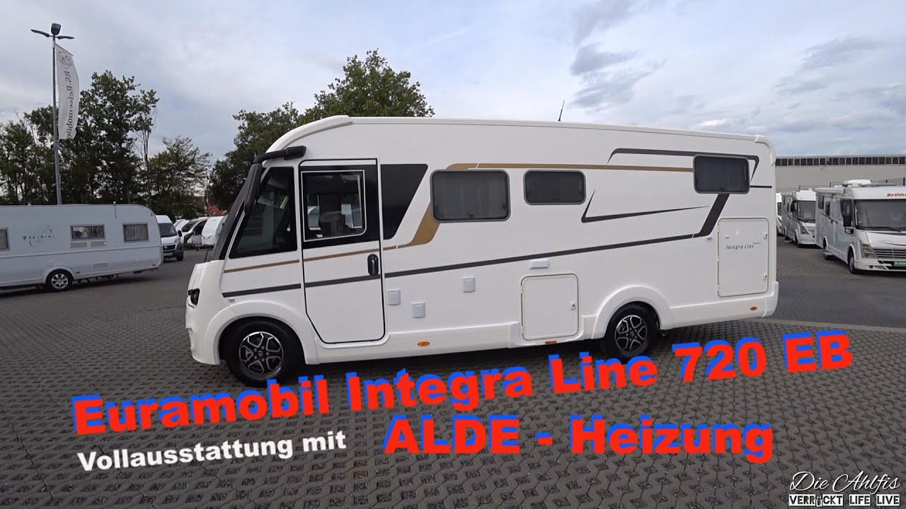Euramobil Integra Line 720 EB Wohnmobil mit Vollasstattung Aquarium mit Charme🥰